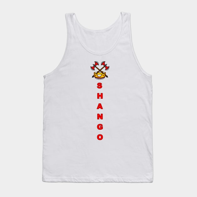 Shango Vertical Tank Top by Korvus78